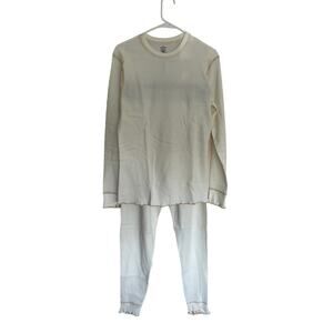 Terramar Women's Cotton Waffle Knit Thermal Base Layer Set